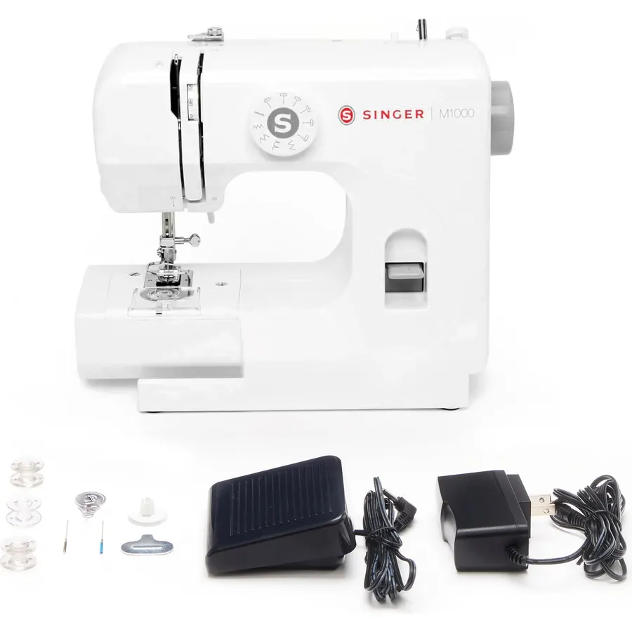 SINGER Fashion Mate™ 3342 Lightweight & Portable Sewing Machine with Accessory Kit | 32 Built-In Stitches, Free Arm, Full Metal frame, LED Light & 1-step Buttonhole | Great for Crafts & Mending