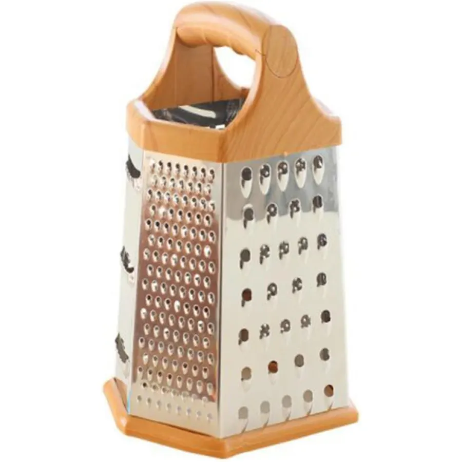 Six-sided Vegetable Grater Stainless Steel Slicer with Finger Protection