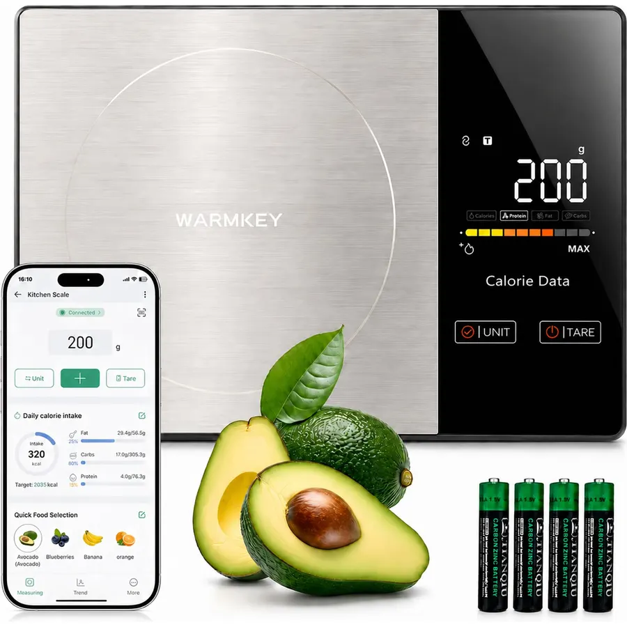 Mik-Nana Food Scale, Kitchen Scale, 11lb/5kg, 1g Precision, Tare Function