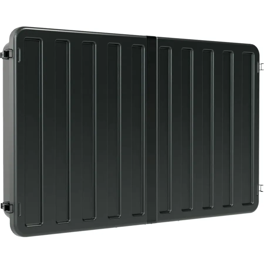 Storm Shell Outdoor TV Hard Cover Weatherproof Protection for Television - Mounts Right on The Wall - TV Wall Mounting Bracket Included … (45-55 inch), Black