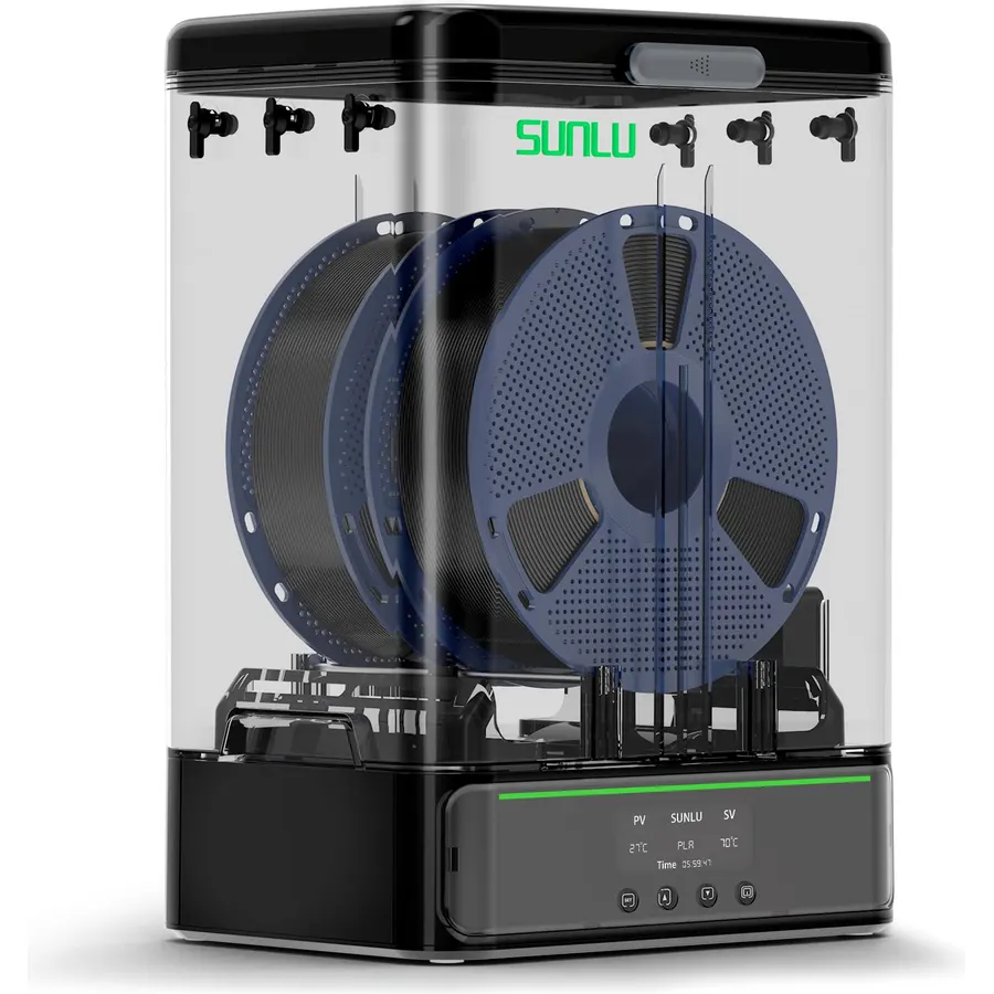 SUNLU 3KG Filament Dryer SP2 & Storage Box, 15min Fast Heating to 70°C