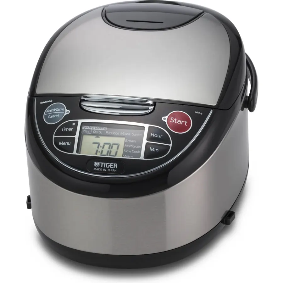 Tiger Jax T18u K 10 Cup Micom Rice Cooker (Stainless Steel)