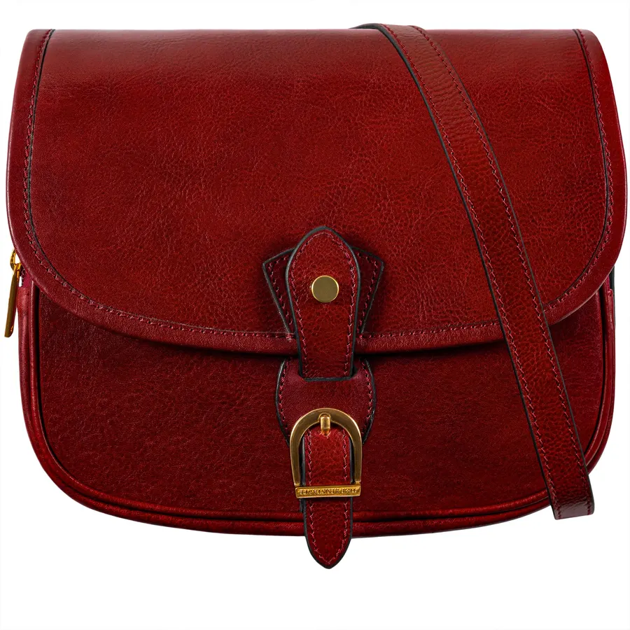 Time Resistance Leather Cross Body Bag for Women - Handbag, Shoulder, Messenger, Purse