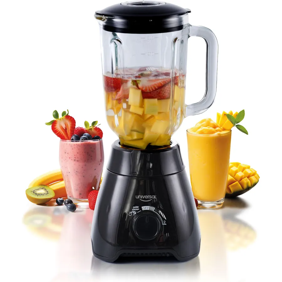 Universal (57 Oz / 1.8 Qt / 1.7 L) Mass Vital Blender, Glass Jar, 550W