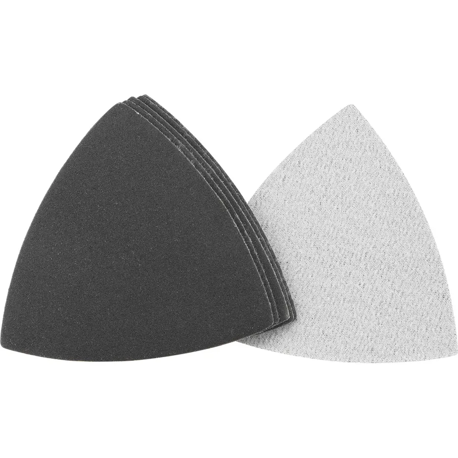 uxcell Triangular Sandpaper Hook and Loop Fit 3-1/2" 320 Grit 8pcs