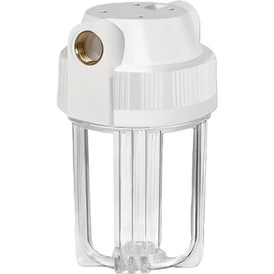 Water Filter Bottle 5 Inch Designed For Pre-Filtration Use In Household Water Purification Systems PET Construction For Durability(1/2in)