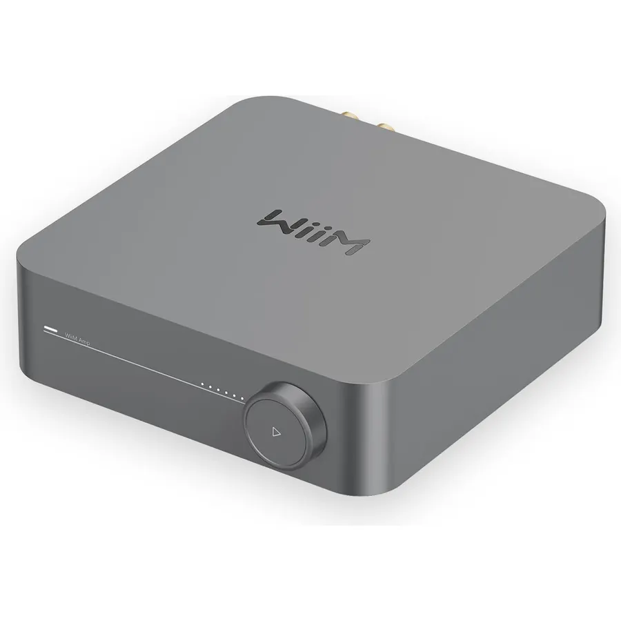 WiiM Amp Streaming Amplifier for Passive Speakers with HDMI ARC, Silver